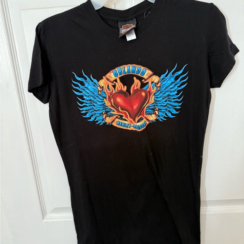 Harley-Davidson Black Orlando Tee